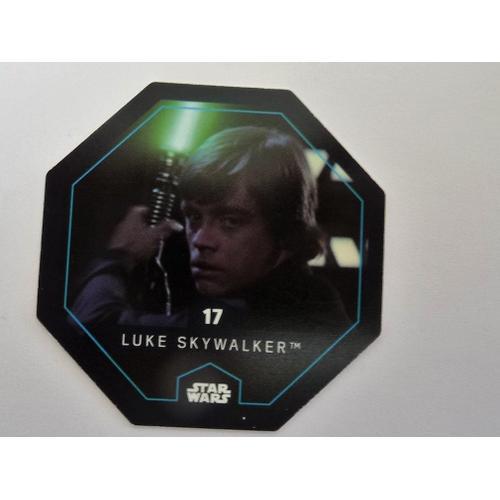 Jeton Star Wars 2015 : N°17, Luke Skywalker. on Productcaster.