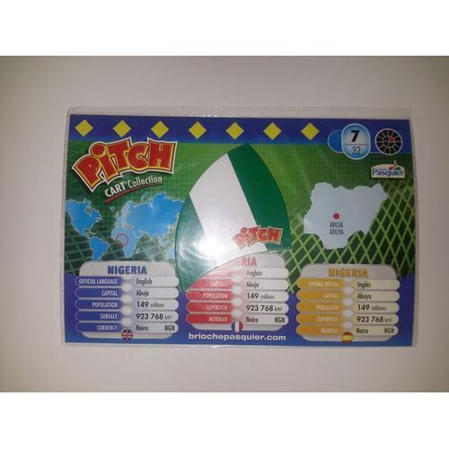 Carte Cart'collection Pitch Pasquier Briochepasquier Nigeria 7/32 on Productcaster.