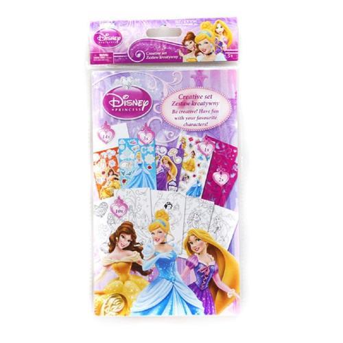 Disney Princesse Créatives Ensembles, Des Pochoirs Et Des Autocolla... on Productcaster.