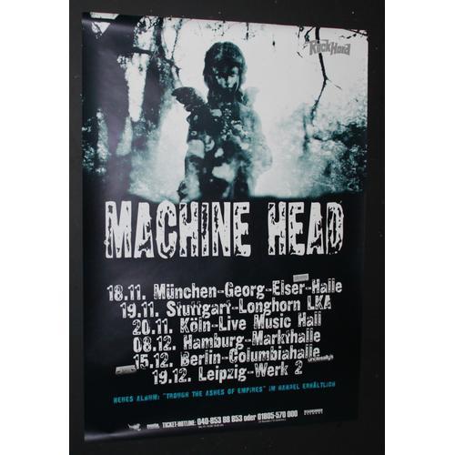 Machine Head - 2003 German Tour Poster - Affiche / Poster Envoi En... on Productcaster.