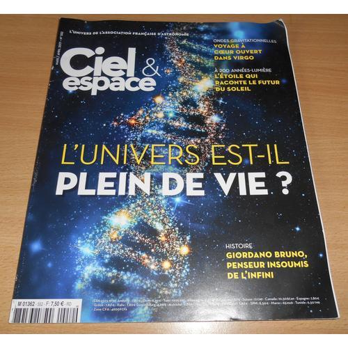 Ciel Et Espace 552 Univers Plein De Vie Ondes Gravitationnelles Vir... on Productcaster.