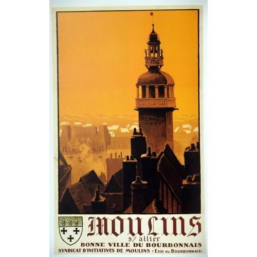 Affiche Moulins on Productcaster.