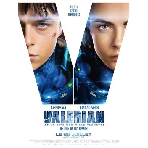 Valérian Et La Cité Des Mille Planètes -Véritable Affiche De Cinéma... on Productcaster.