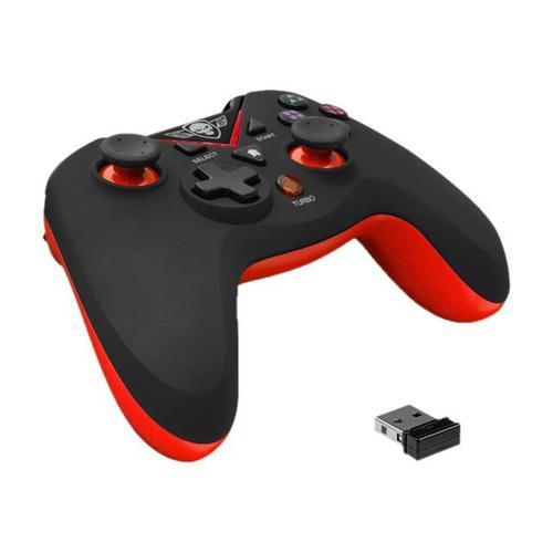 Manette Suza Spirit Of Gamer Xgp Sans Fil Rouge Suza Pour Sony Play... on Productcaster.