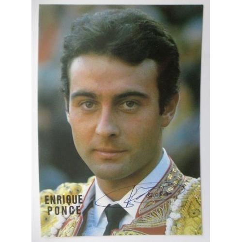 Autographe Enrique Ponce on Productcaster.