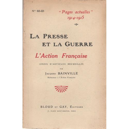 La Presse Et La Guerre on Productcaster.