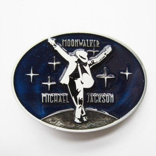 Boucle De Ceinture Michael Jackson Bleu Moonwalker King Pop on Productcaster.