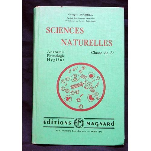 Sciences Naturelles - Anatomie, Physiologie, Hygiene - Classe De 3ème on Productcaster.