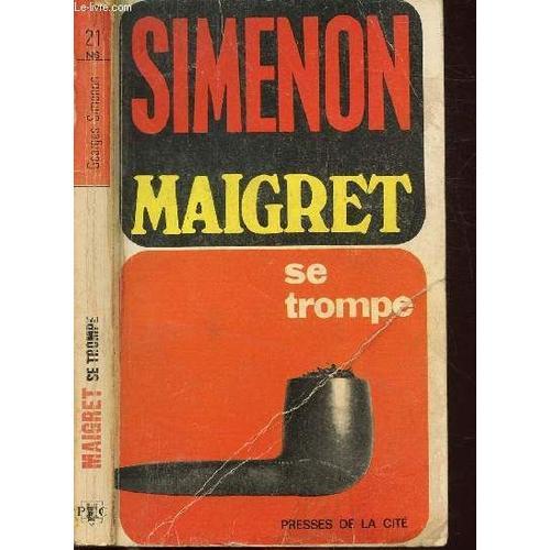 Maigret Se Trompe - Collection Maigret N°21 on Productcaster.