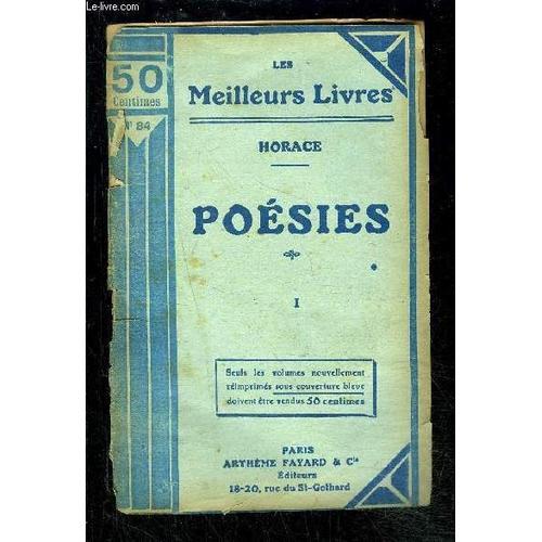 Poesies- Tome 1 Vendu Seul on Productcaster.