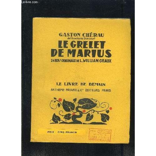 Le Grelet De Marius- Le Livre De Demain N°158 on Productcaster.