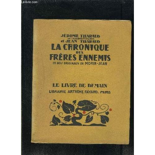 La Chronique Des Freres Ennemis- Le Livre De Demain N°206 on Productcaster.