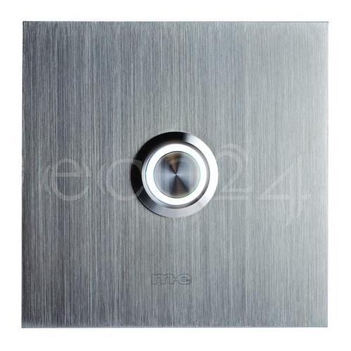 Bouton de sonnette encastré 10x10 en inox on Productcaster.