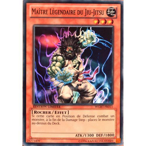 Carte Yu-Gi-Oh Wgrt-Fr011 Maître Légendaire Du Jiu-Jitsu Neuf Fr on Productcaster.