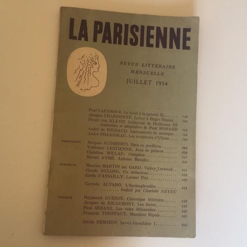 (Revue)La Parisienne N / 19 on Productcaster.