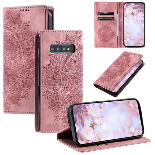 Étui Pour Samsung Galaxy S10 Insertion De Carte Couverture Antichoc... on Productcaster.