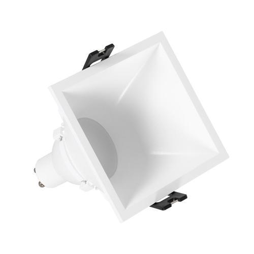 Spot Led Downlight Carré 45o Gu10 6w Coupe 85x85mm Faible Ugr Pc Bl... on Productcaster.