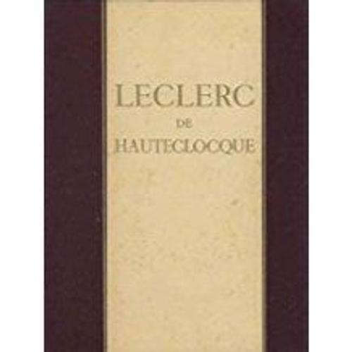 Leclerc De Hautecloque on Productcaster.