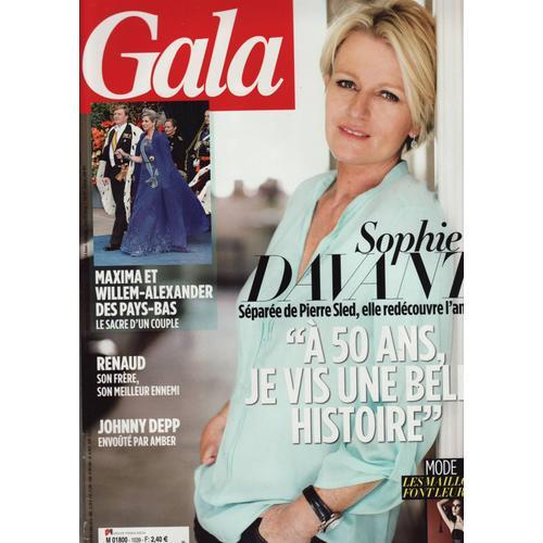 Gala / 08-05-2013 N°1039 : Michel Polnareff (2p) - Gisele Bündchen ... on Productcaster.