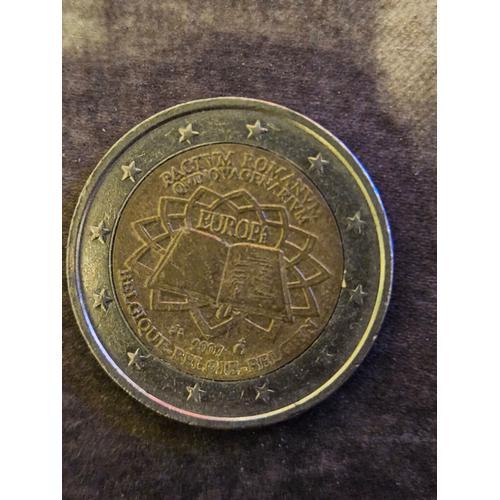 Pièce De 2 Euros Pactvm Romanvm Qvinqvagenarivm Europae 2007 Belgique on Productcaster.