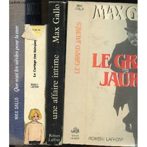 Lot De 4 Livres : Que Sont Les Siecles Pour La Mer - Le Cortege Des... on Productcaster.