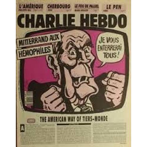 Charlie Hebdo N° 20 - Mardi 10 Novembre 1992 - Mitterrand Aux Hémop... on Productcaster.