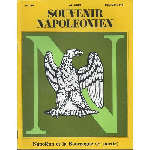 Le Souvenir Napoléonien ( 44e Année ) N° 320 ( Novembre 1981 ) : " ... on Productcaster.