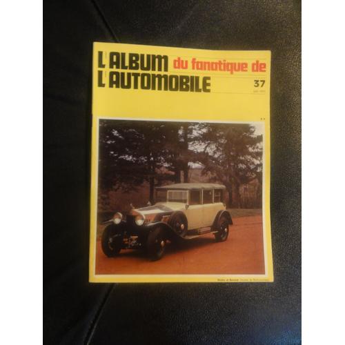 L'album Du Fanatique De L'automobile N°37 on Productcaster.