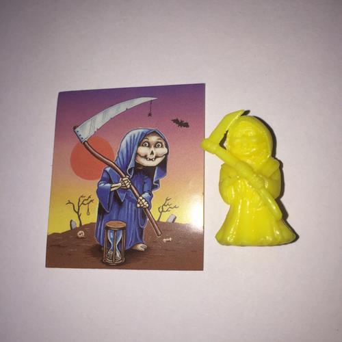 Figurine Minikins Garbage Pail Kids Les Crados Grim Jim En Jaune Tr... on Productcaster.