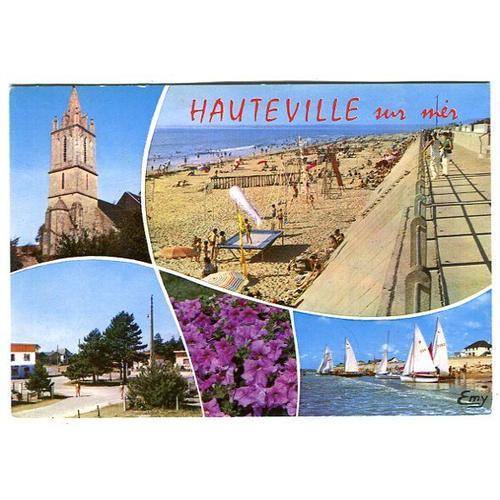 Carte Postale - Différentes Vues - Hauteville Sur Mer - Manche - 50 on Productcaster.