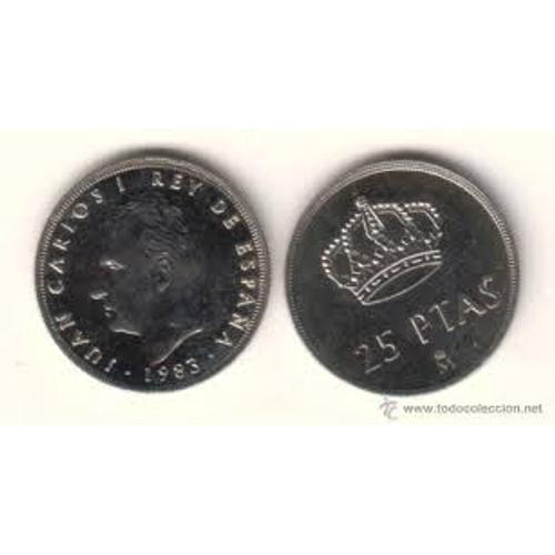 Pièce De 25 Peseta Espagne 1983 on Productcaster.