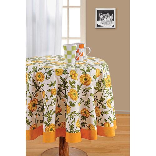 Yuga Toile Ronde En Coton 100% Coton Imprimé En Lin De 60 Pouces Di... on Productcaster.