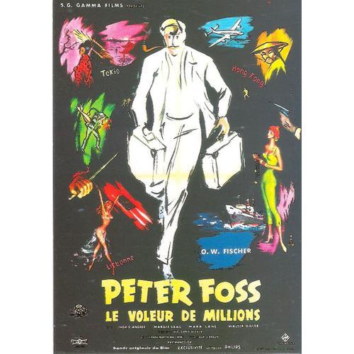 Cp "Peter Foss, Le Voleur De Millions" - O. W. Fischer on Productcaster.