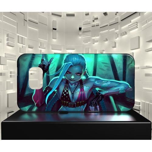 Coque Design Galaxy S7 League Of Legends Lol 003 Jinx on Productcaster.