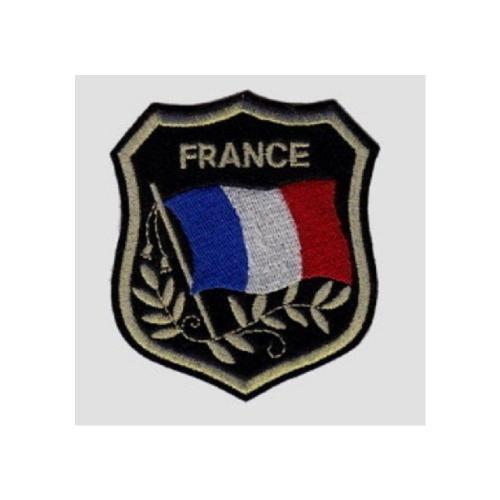 Patch Blason France Ecusson Thermocolant Francais Biker on Productcaster.