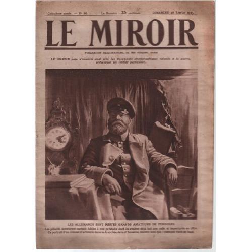 Revue Le Miroir N° 66 / Documents Photographies Relatifs À La Guerr... on Productcaster.