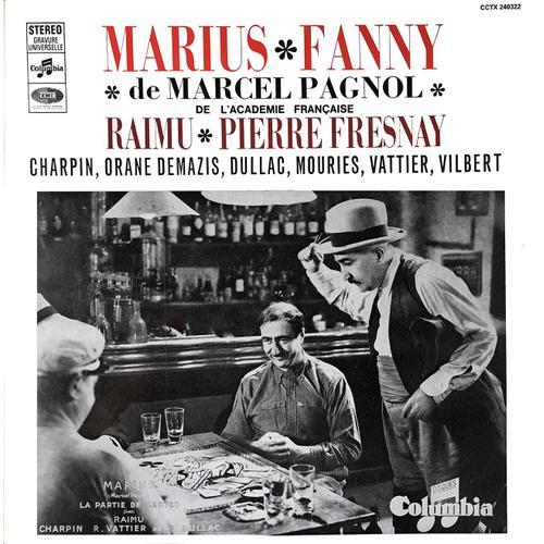 "Marius" Fanny" - Marcel Pagnol - Disque Vinyle Lp 33 Tours - Pathe... on Productcaster.