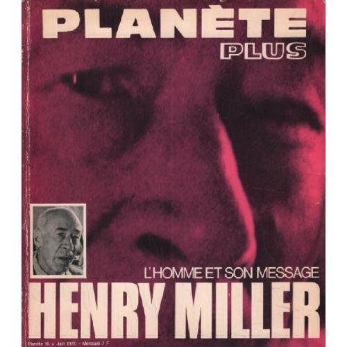 Henry Miller L'homme Et Son Massage on Productcaster.