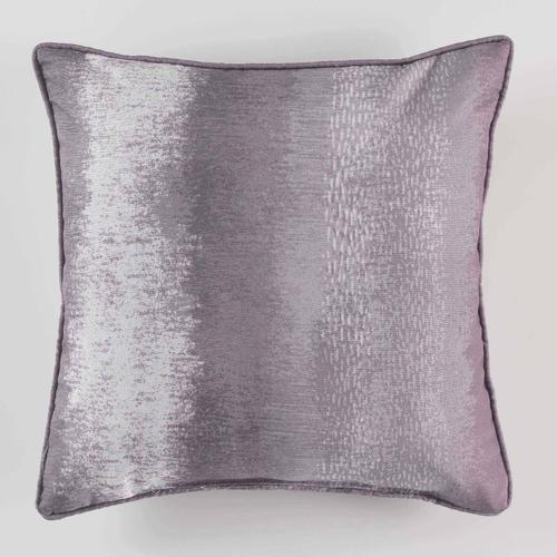 Coussin Passepoil Polyester Imprime Arc-En-Ciel Taupe 40 X 40 Cm on Productcaster.