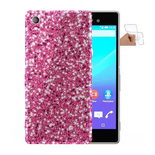 Coque M4 Aqua Strass Rose - Coque Téléphone Portable En Silicone - ... on Productcaster.