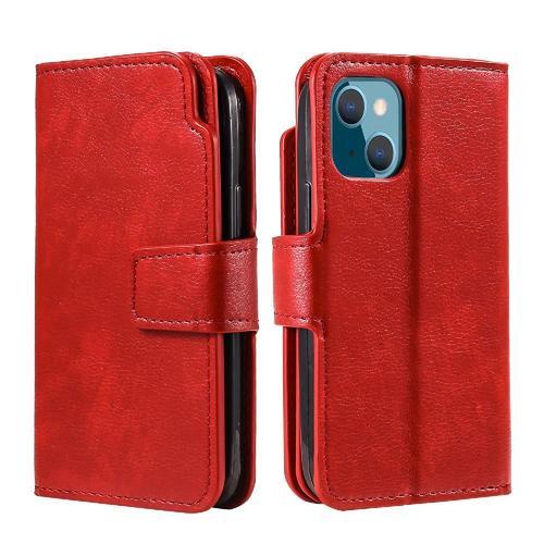 Étui Pour Iphone 15 Portefeuille Cuir Pu Magnétique 9 Fentes Pour C... on Productcaster.