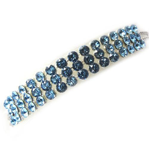 Bracelet Argent 'sissi' Bleu Ciel on Productcaster.