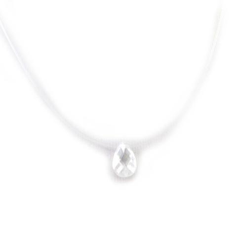 Promo -55%, Les Trésors De Lily M6948 - Collier Cable Argent "es... on Productcaster.