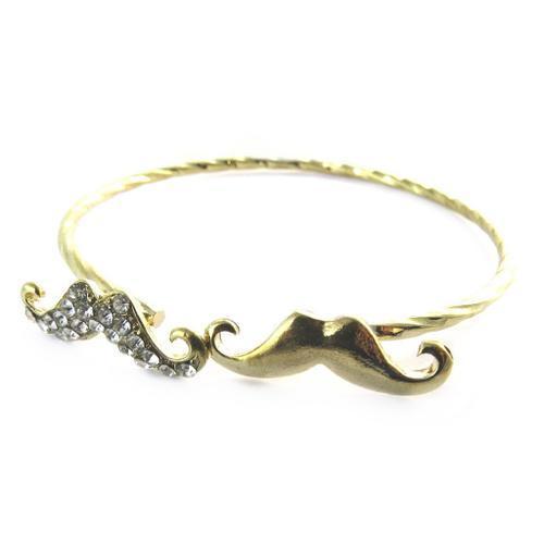 Promo -56%, Les Trésors De Lily N7193 - Bracelet "moustaches"... on Productcaster.