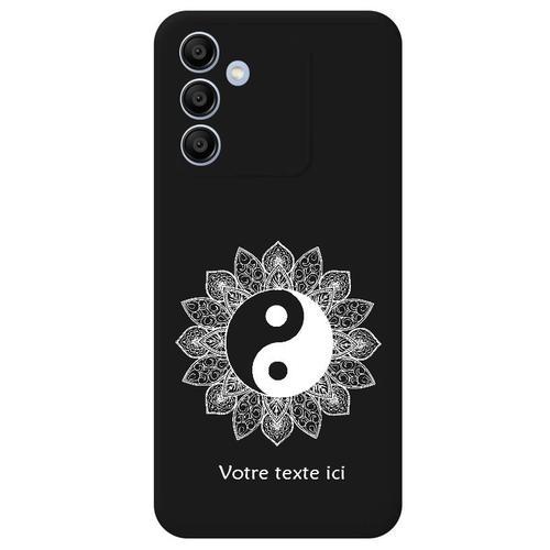 Coque Noir Pour Galaxy A35 Yin Yang Mandala Personnalisee on Productcaster.