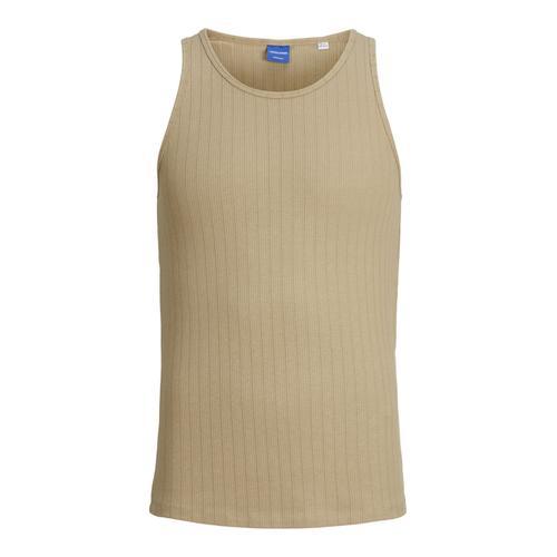 Débardeur En Coton Stretch Beige Jack&jones on Productcaster.