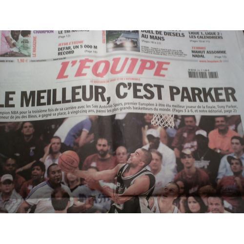 L'equipe 19342 "Le Meilleur, C'est Parker" on Productcaster.