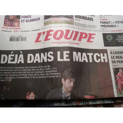 L'equipe 19970 "Déjà Dans Le Match" on Productcaster.