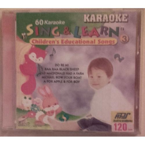 60 Karaoke "Sing & Learn" - Children's Educational Songs 3 on Productcaster.