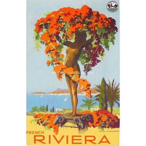 Affiche French Riviera on Productcaster.